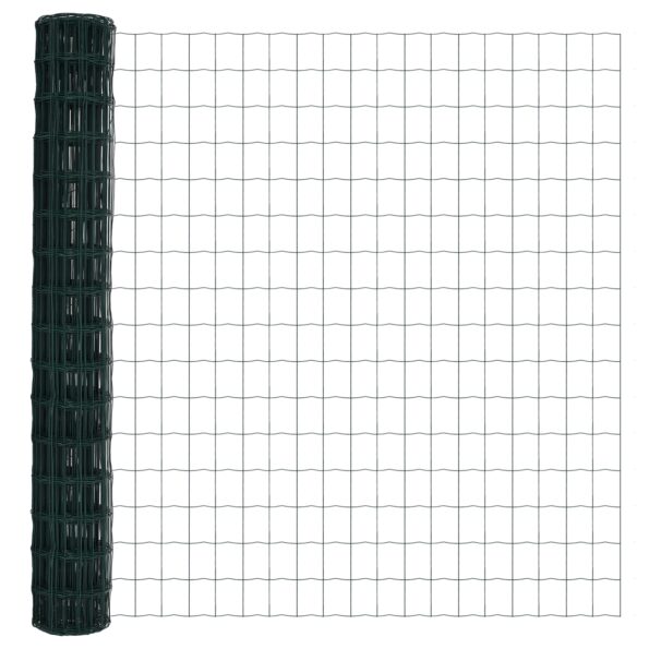 vidaXL Euro plot Zelený 1.6x10 m Oceľ – Obrázok 4