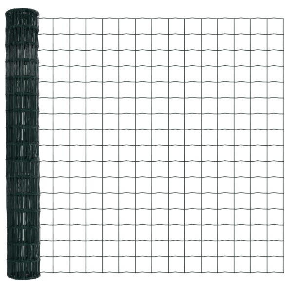 vidaXL Euro plot Zelený 1.6x10m Oceľ – Obrázok 4