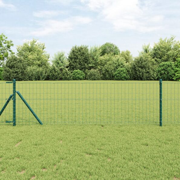 42004419_1.jpg vidaXL Euro plot Zelený 0.6x50 m Oceľ – Obrázok 1
