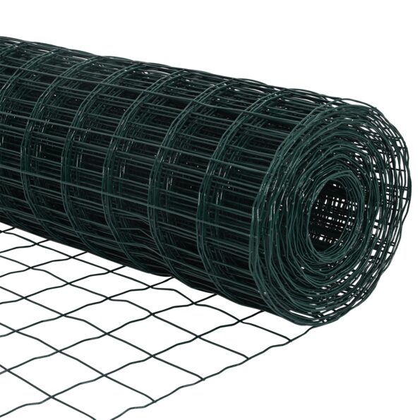 vidaXL Euro plot Zelená 0,4 x 50 m Železo potiahnuté PVC – Obrázok 7