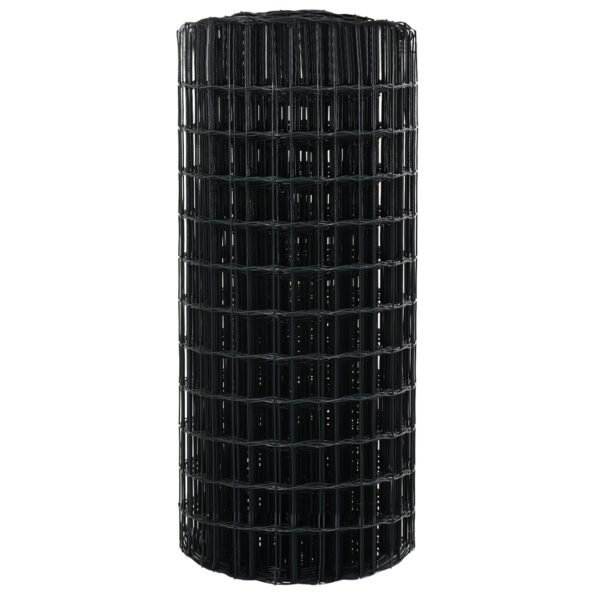 vidaXL Euro plot Šedý 0,6x10 m Oceľ – Obrázok 5