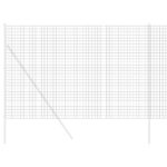 vidaXL Euro plot Sivý 1,5 x 10 m Oceľ – Obrázok 3