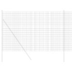 vidaXL Euro plot Sivý 1.6x10 m Oceľ – Obrázok 3