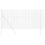 vidaXL Euro plot Sivý 1.4x10 m Oceľ – Obrázok 3