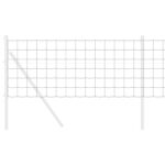 vidaXL Euro plot sivý 0.4x10 m oceľ – Obrázok 3