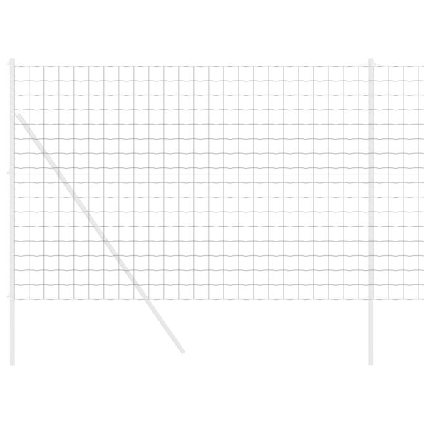 vidaXL Euro plot šedý 1,6x10 m oceľ – Obrázok 3