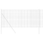 vidaXL Euro plot Sivý 1.2x25 m Oceľ – Obrázok 3