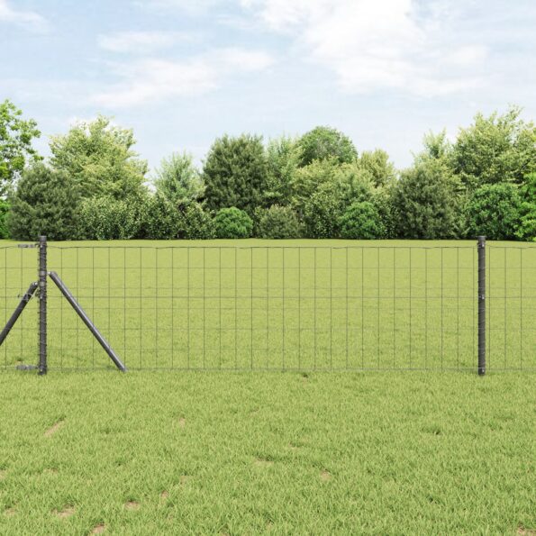 42004539_1.jpg vidaXL Euro plot šedý 0.6x25 m oceľ – Obrázok 1