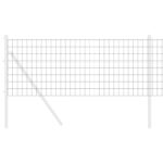 vidaXL Euro Plot Sivý 0.6x50 m Ocel – Obrázok 3