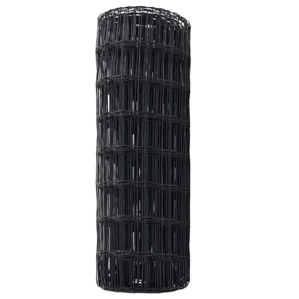 vidaXL Euro plot sivý 0.4x10 m oceľ – Obrázok 5