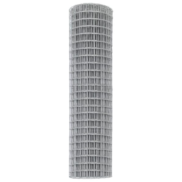 42004621_5.jpg vidaXL Euro Plot 1x10 m Pozinkovaná oceľ – Obrázok 5