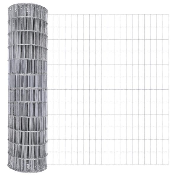 vidaXL Euro plot 1.6x10 m pozinkovaná oceľ – Obrázok 4