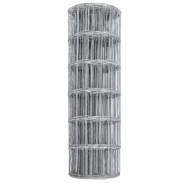 vidaXL Euro plot 0.8x10 m pozinkovaná oceľ – Obrázok 5