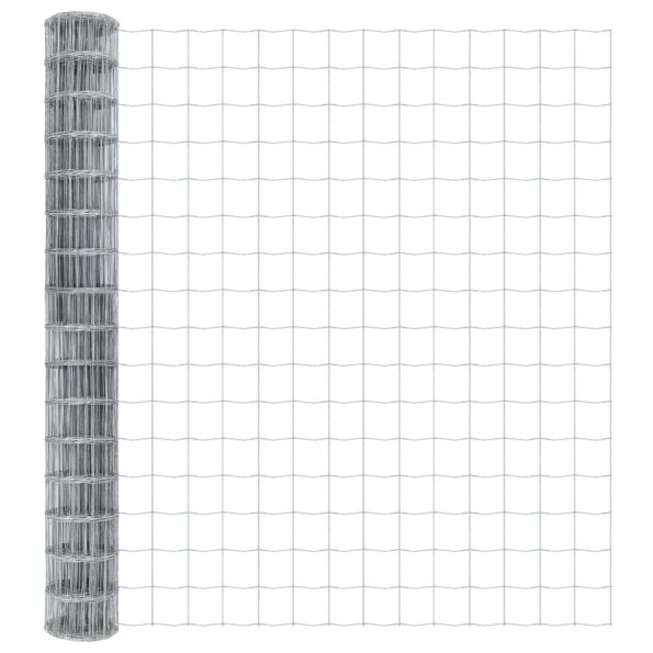 vidaXL Europlot 1.5x10 m pozinkovaná oceľ – Obrázok 2