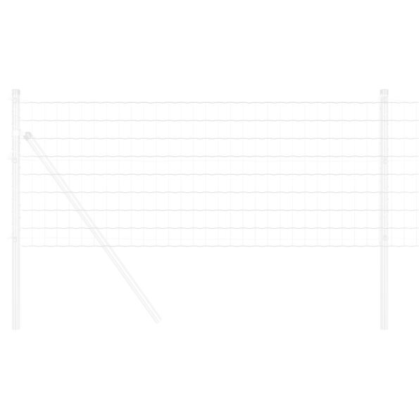 vidaXL Euro plot 0.4x25 m Žiarovo pozinkovaná oceľ – Obrázok 3