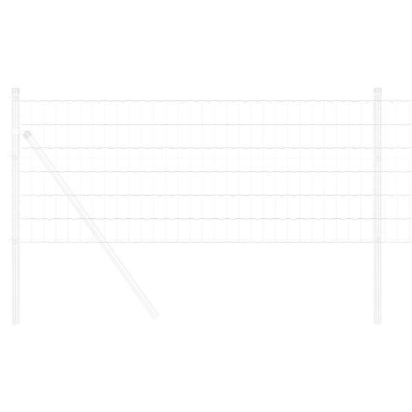 vidaXL Euro plot 0.6x25 m pozinkovaná oceľ – Obrázok 3