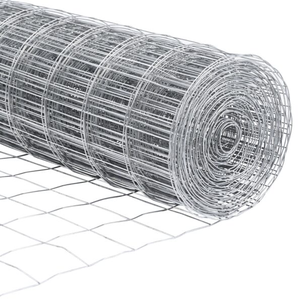 42004683_7.jpg vidaXL Euro plot 0.6x25 m Pozinkovaná oceľ – Obrázok 7