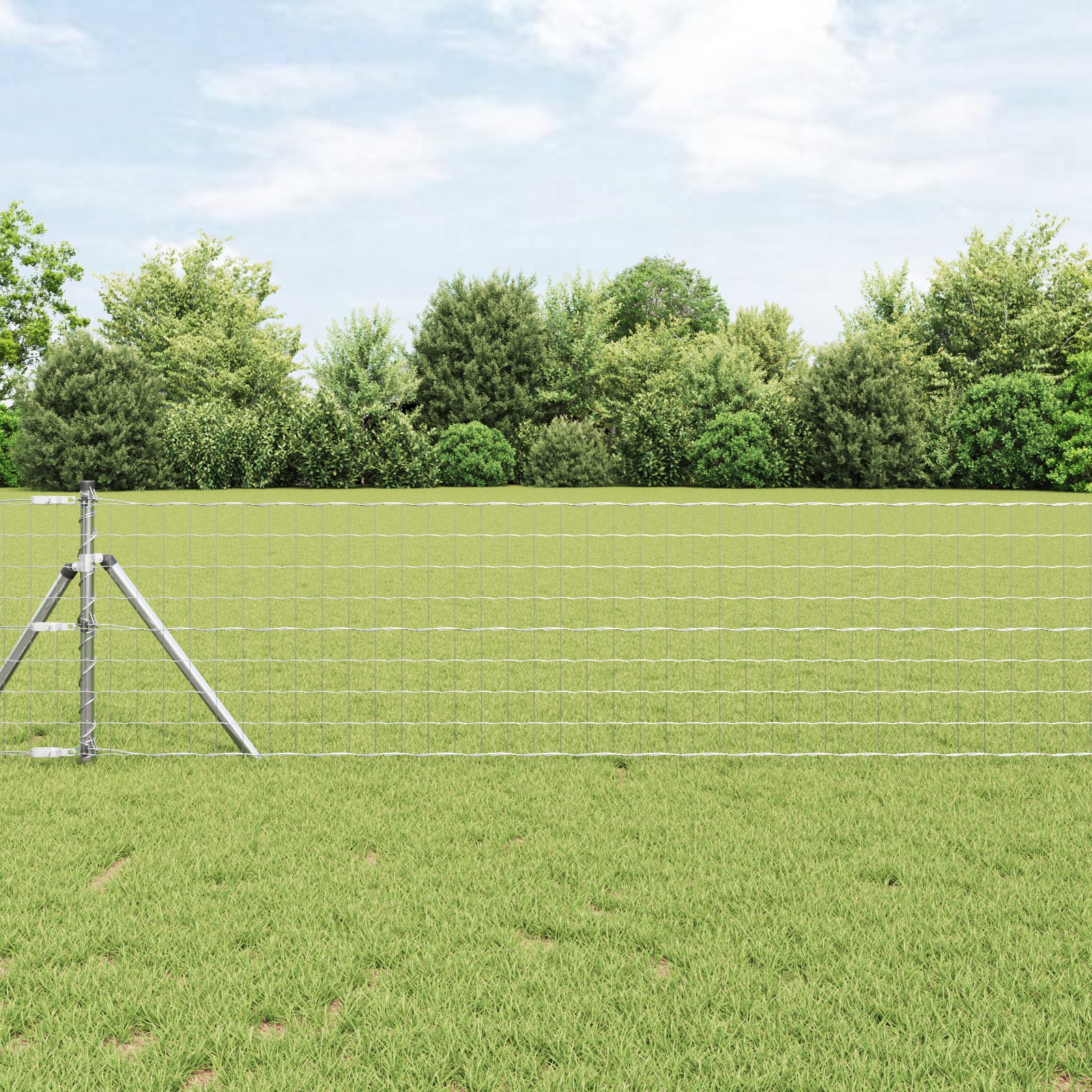 42004738_1.jpg vidaXL Euro plot 0.4x10 m pozinkovaná oceľ – Obrázok 1