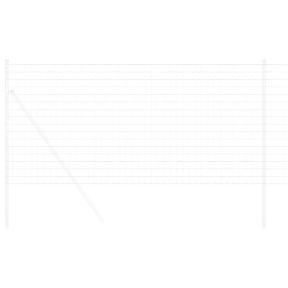 vidaXL Euro Plot 1x10 m pozinkovaná oceľ – Obrázok 3