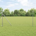 vidaXL Euro plot 1,2 x 25 m Železo potiahnuté PVC