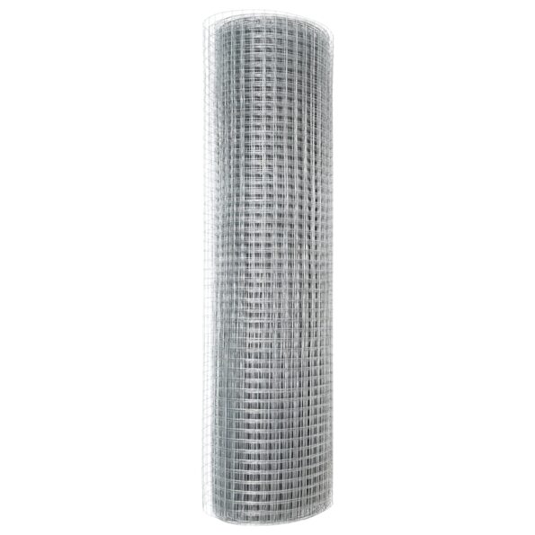 42004873_5.jpg vidaXL Zvarené pletivo 0.4x10 m Pozinkovaná oceľ – Obrázok 5