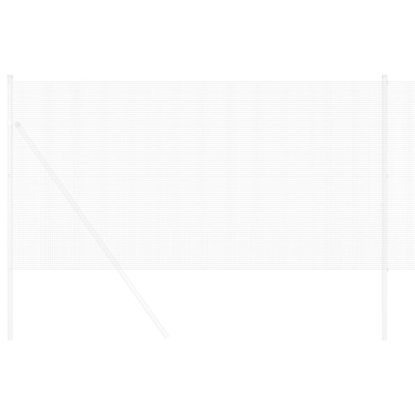 vidaXL Zvarovaný drôtový plot 1.4x10 m Pozinkovaná oceľ – Obrázok 3