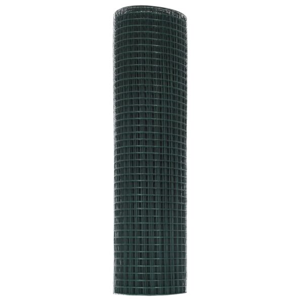 42005025_5.jpg vidaXL Zvárané drôtené oplotenie Zelené 0.6x10 m Oceľ – Obrázok 5