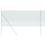 vidaXL Zelený zváraný drôtový plot 0.4x25 m oceľ – Obrázok 3
