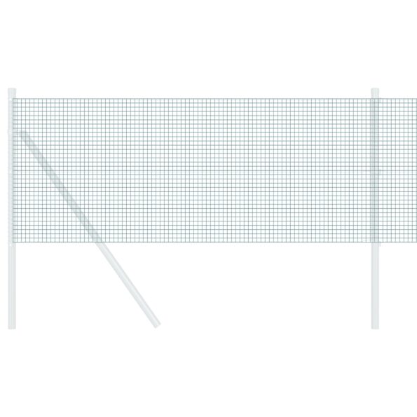 vidaXL Svařovaný drátěný plot Zelený 0,6x25 m Oceľ – Obrázok 3
