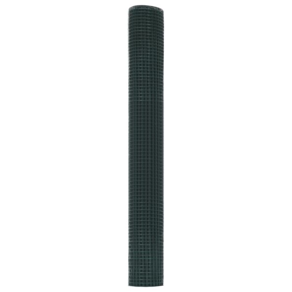 42005080_5.jpg vidaXL Zvárané pletivo Zelené 1,4x25 m Oceľ – Obrázok 5