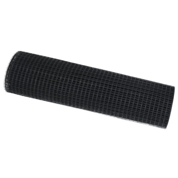 vidaXL Sivý zváraný drôtený plot 0.6x10 m Zásteel – Obrázok 2