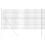 vidaXL Zváraný drôtový plot Sivý 1.2x10 m Oceľ – Obrázok 3