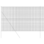 vidaXL Zvarený drôtový plot Sivý 1.5x50 m Oceľ – Obrázok 3