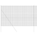 vidaXL zváraný drôtený plot Sivý 1.5 x 50 m Oceľ – Obrázok 3