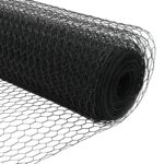 vidaXL Hexagonálny plot Sivá 1,5 x 10 m PVC – Obrázok 7