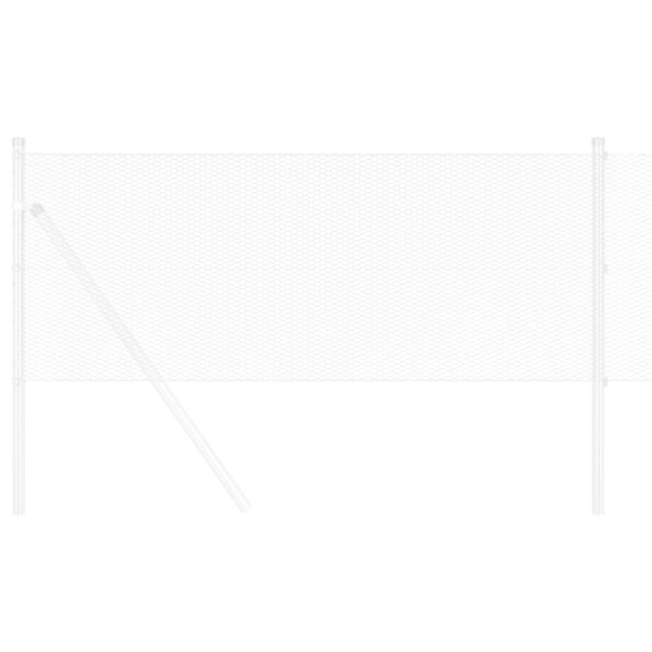 vidaXL Hexagonové Oplotenie 0,4x10 m Pozinkovaná Oceľ – Obrázok 3