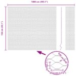 vidaXL Hexagonálne oplocenie 1.5x10 m Zinkovaná oceľ – Obrázok 8