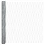 vidaXL Hexagonálne oplotenie 1.5x10 m Pozinkovaná oceľ – Obrázok 4
