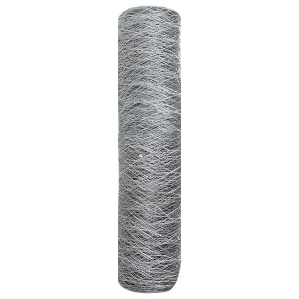 42005664_5.jpg vidaXL Hexagonálne oplotenie 0.4x25 m Pozinkovaná oceľ – Obrázok 5