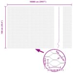 vidaXL Hexagonálne oplotenie 1x100 m galvanizovaná oceľ – Obrázok 8