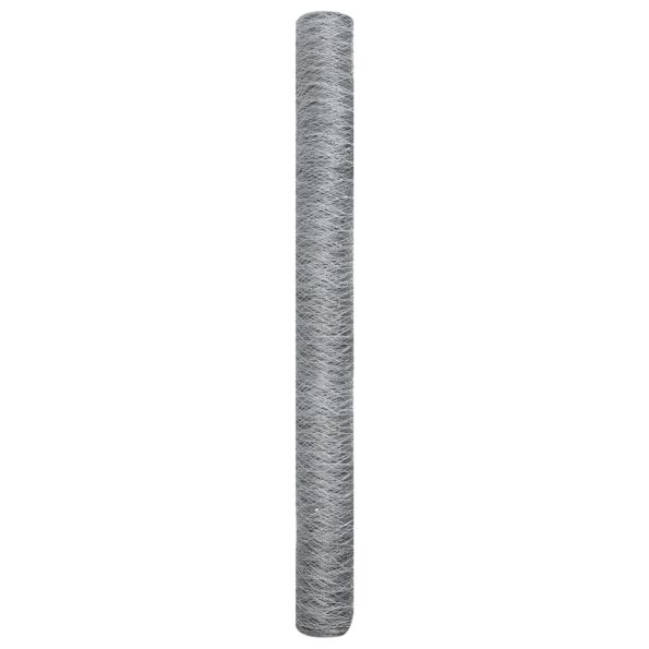 42005772_5.jpg vidaXL Hexagonálna ohrada 1.6x100 m Pozinkovaná oceľ – Obrázok 5
