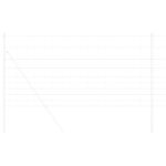 vidaXL poľný plot 1.2x10 m pozinkovaná oceľ – Obrázok 4