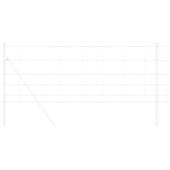 vidaXL Poľné oplotenie 0.8x25 m Pozinkovaná oceľ – Obrázok 3