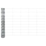 vidaXL Poľný plot 1x25 m Pozinkovaná oceľ – Obrázok 4