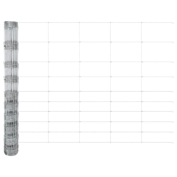 42005810_4.jpg vidaXL Políčkový plot 1,2x25 m Pozinkovaná oceľ – Obrázok 4
