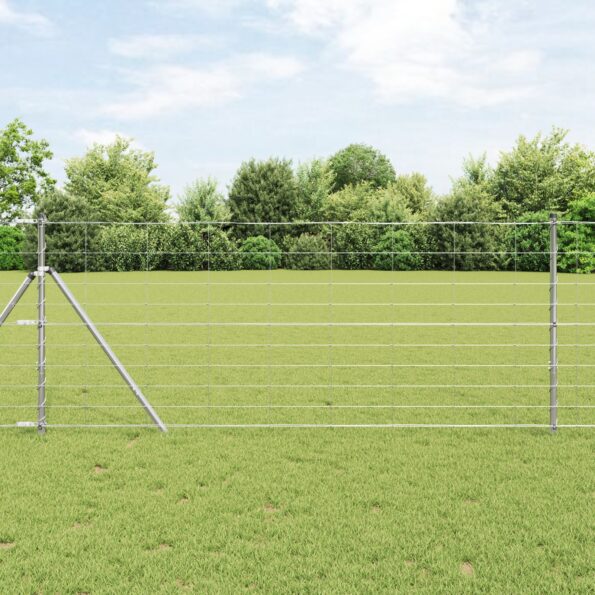 42005836_1.jpg vidaXL Polný plot 1x50 m Pozinkovaná oceľ – Obrázok 1