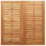 vidaXL Vonku stôl 90x90x74.5 cm z pevného tíkového dreva – Obrázok 7