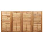 vidaXL Vonkajší jedálenský stôl 200x90x74,5 cm z masívneho akáciového dreva – Obrázok 7