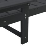 vidaXL slnečné ležadlo čierne 53x162x98,5 cm HDPE – Obrázok 8