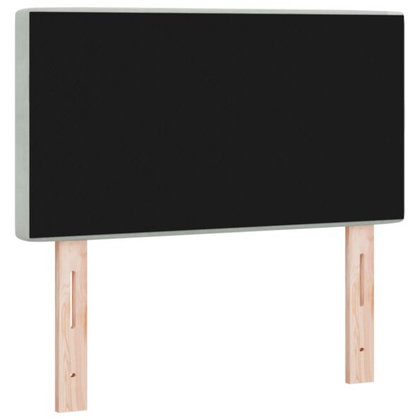 42007069_6.jpg vidaXL Čelné dosky s krystalovými gombíkmi, jemná sivá, 80 cm, zamat – Obrázok 6